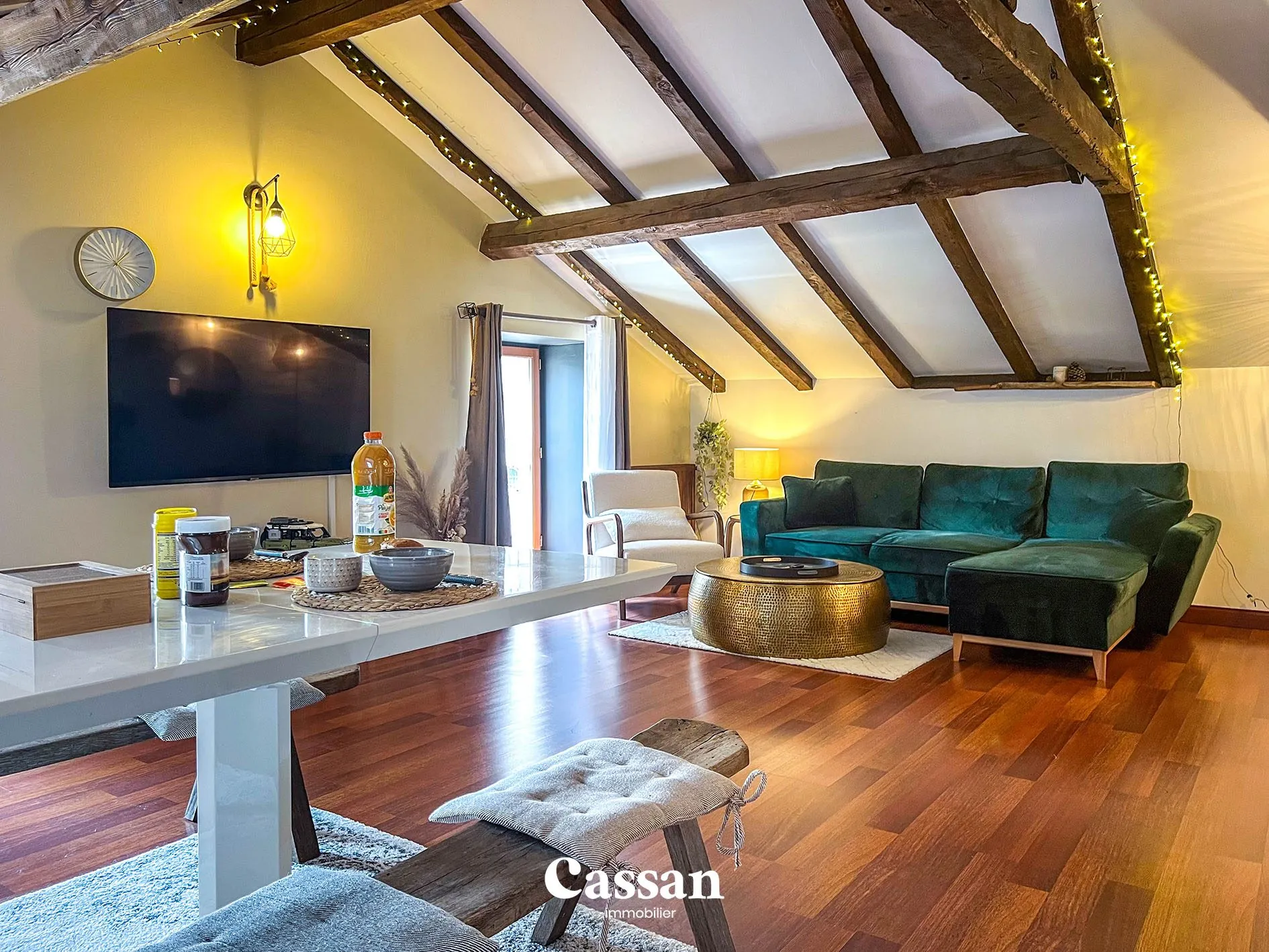 Charmant appartement 3 pièces avec charme ancien à Aurillac secteur Carmes 