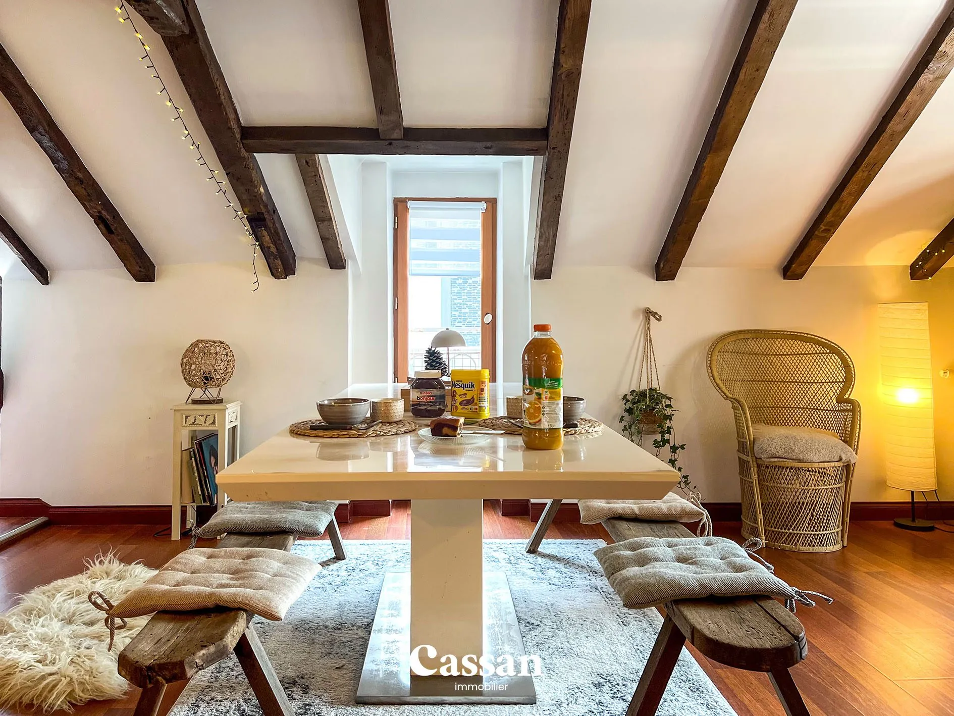 Charmant appartement 3 pièces avec charme ancien à Aurillac secteur Carmes 