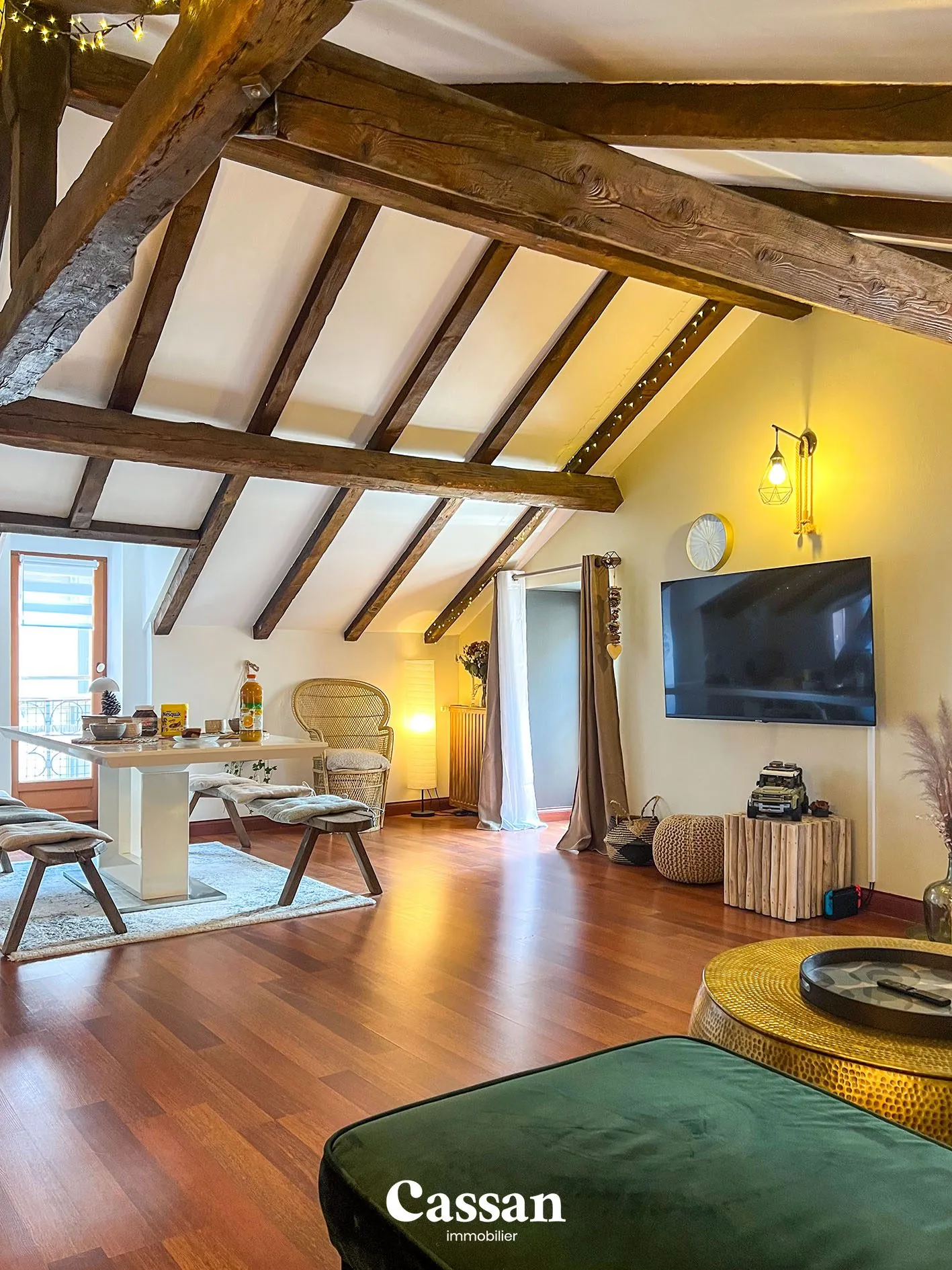 Charmant appartement 3 pièces avec charme ancien à Aurillac secteur Carmes 