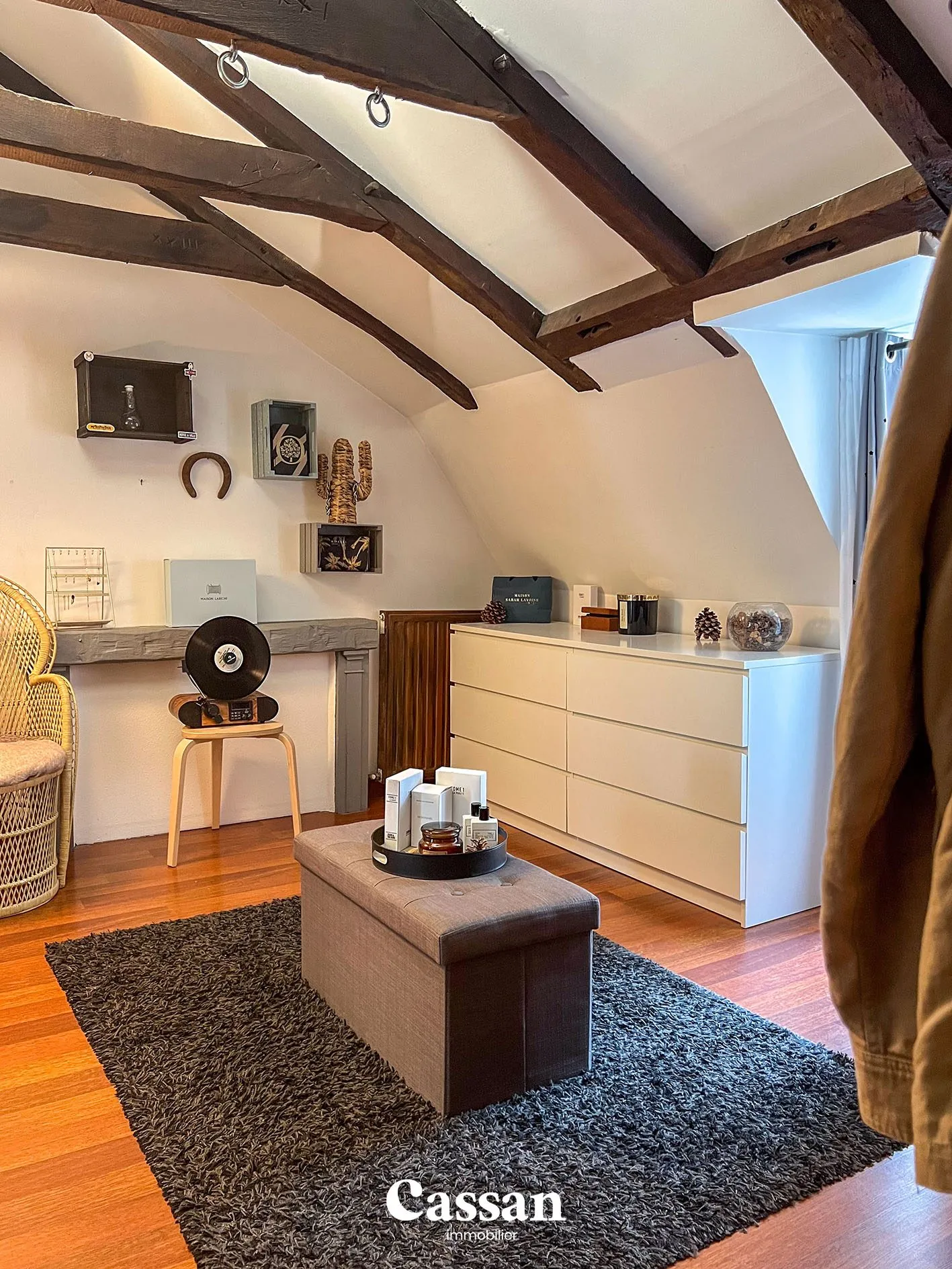 Charmant appartement 3 pièces avec charme ancien à Aurillac secteur Carmes 