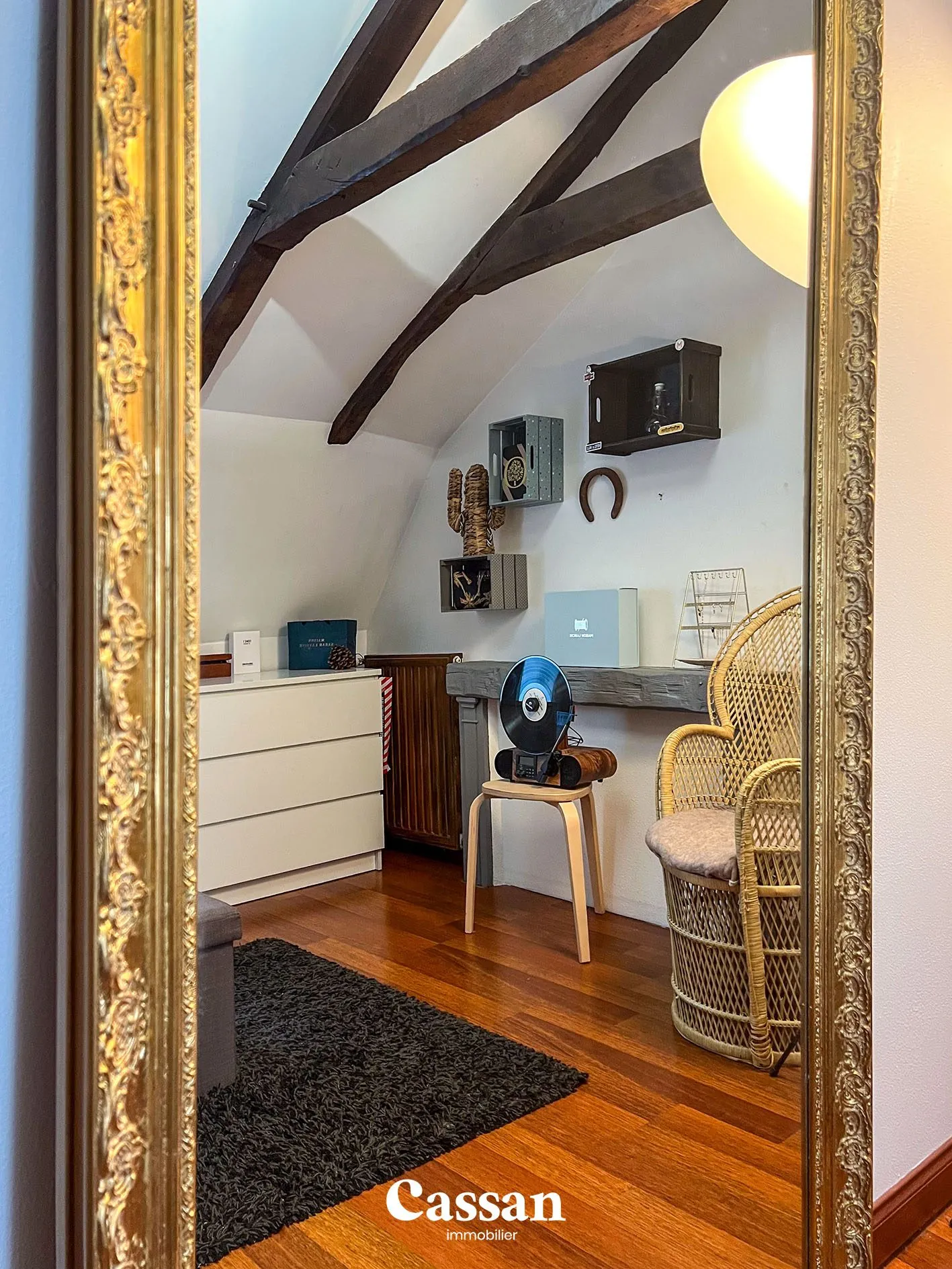 Charmant appartement 3 pièces avec charme ancien à Aurillac secteur Carmes 