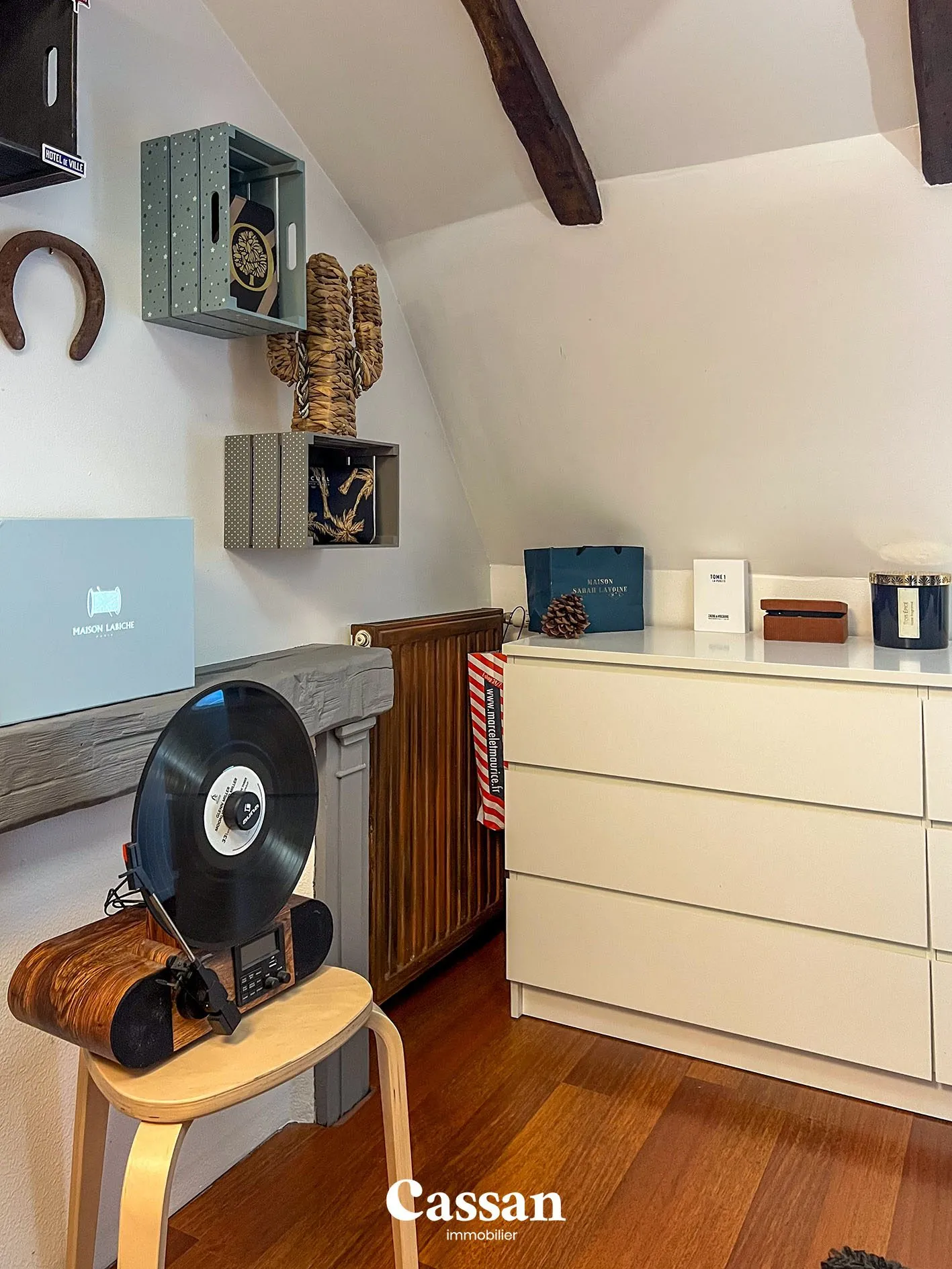 Charmant appartement 3 pièces avec charme ancien à Aurillac secteur Carmes 