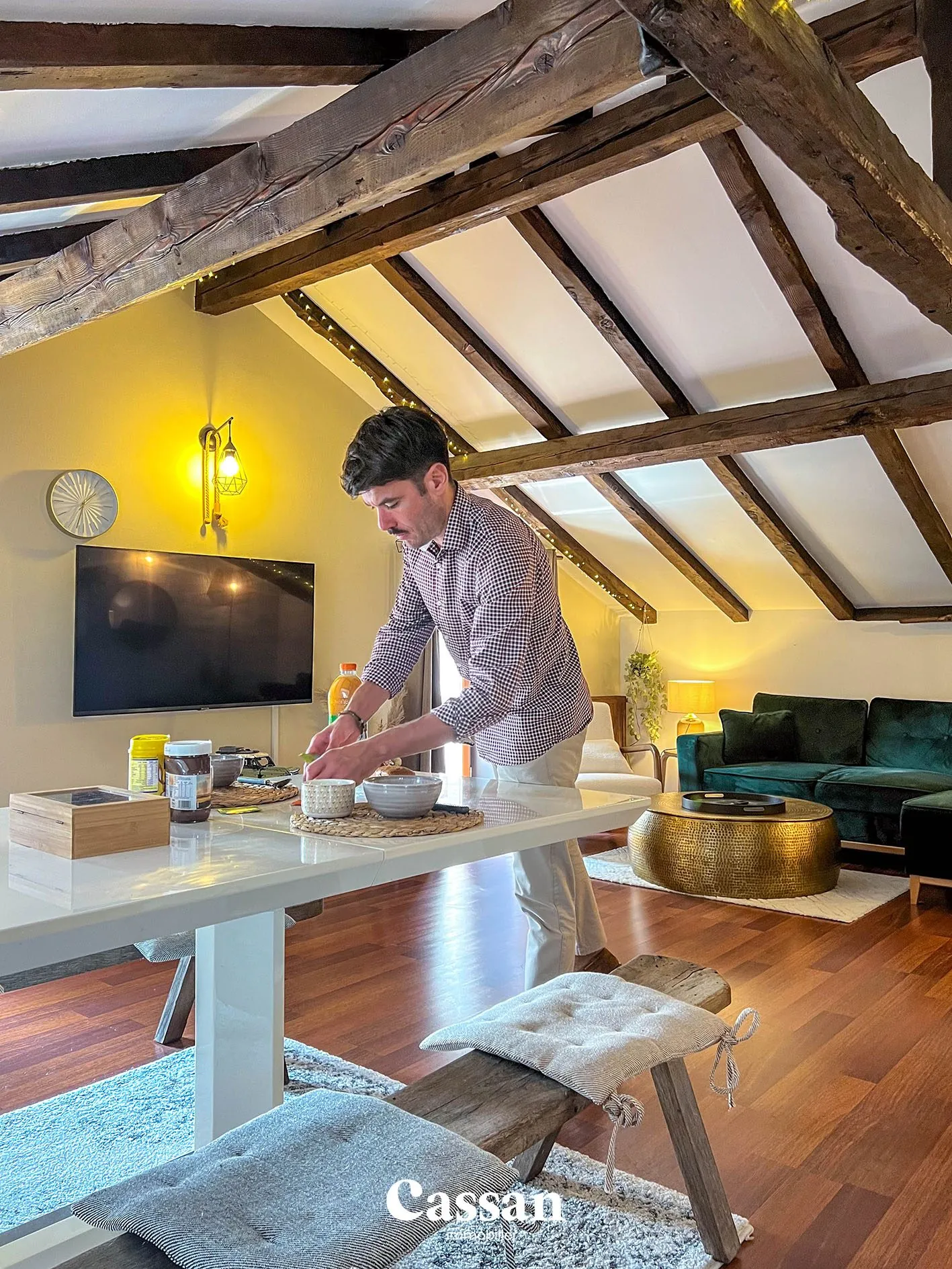 Charmant appartement 3 pièces avec charme ancien à Aurillac secteur Carmes 