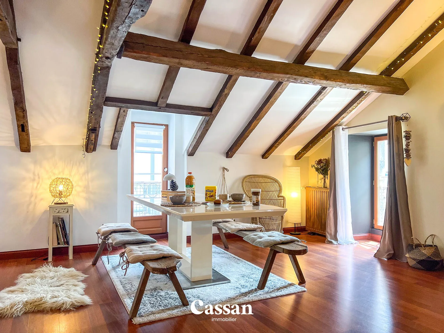 Charmant appartement 3 pièces avec charme ancien à Aurillac secteur Carmes 
