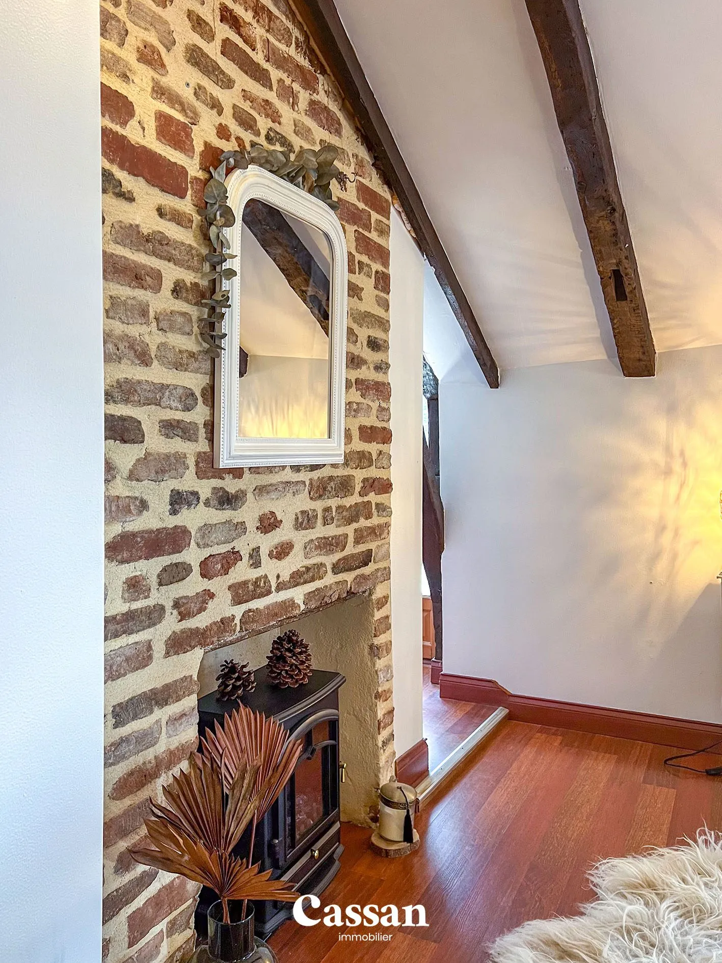 Charmant appartement 3 pièces avec charme ancien à Aurillac secteur Carmes 