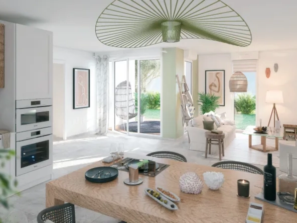 Appartement T4 neuf à Bordeaux avec balcons et parking - Livraison 2025