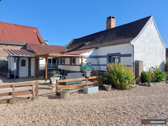 Maison à Nouvion avec 4 chambres, garage et jardin, proche Abbeville