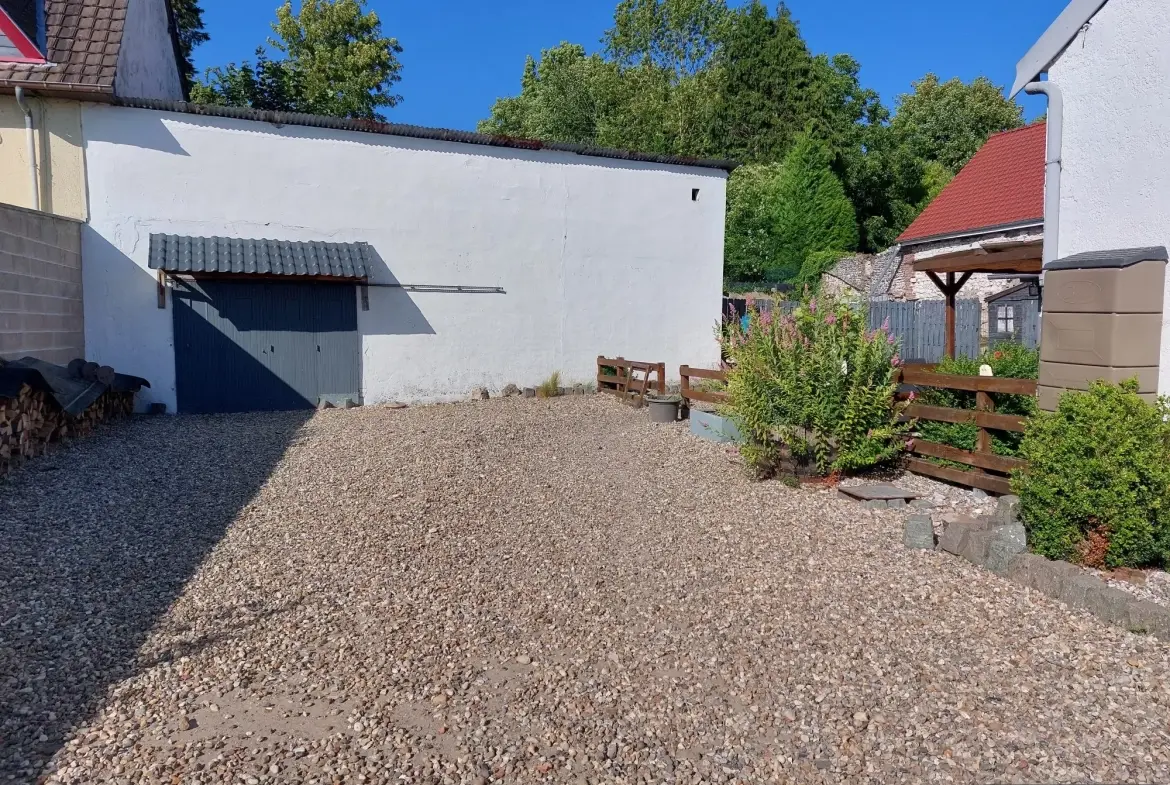 Maison à Nouvion avec 4 chambres, garage et jardin, proche Abbeville 