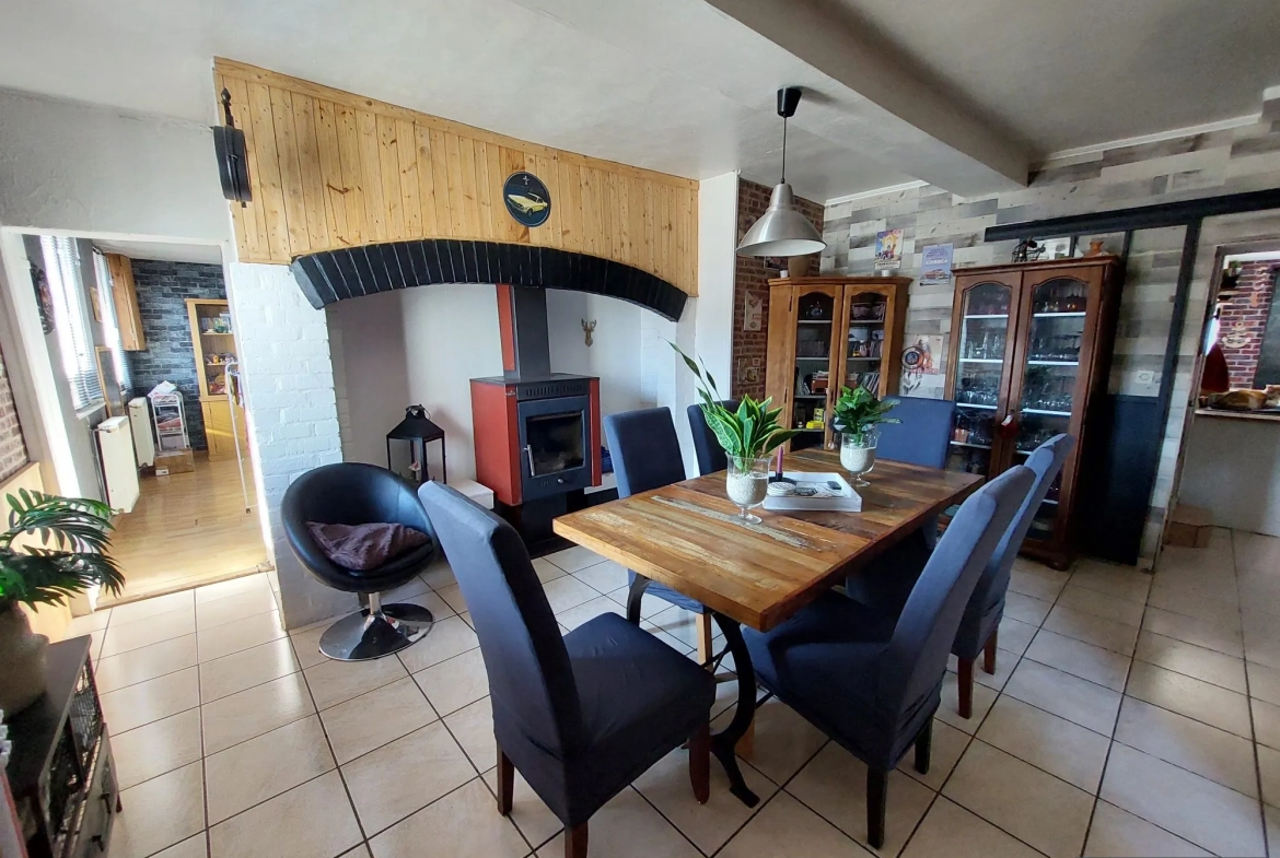 Maison à Nouvion avec 4 chambres, garage et jardin, proche Abbeville 