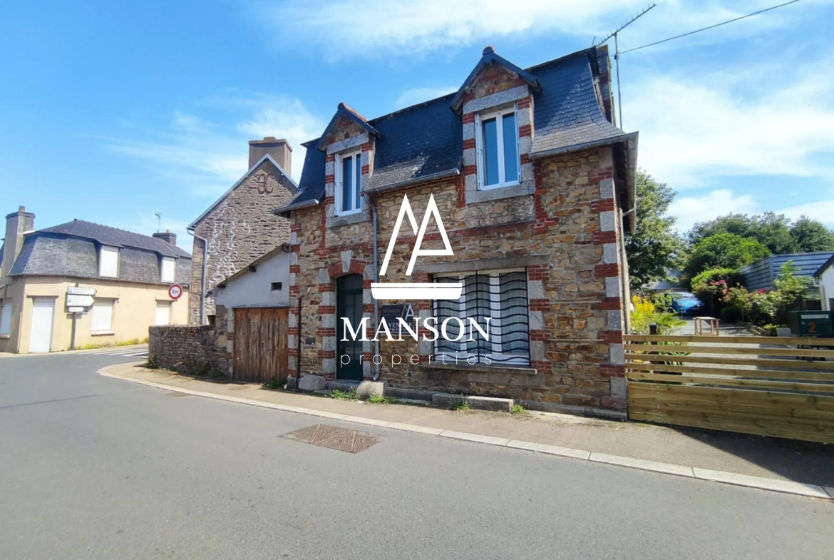 Maison à rénover de 88m² à Ploëzal, Côtes-d'Armor 