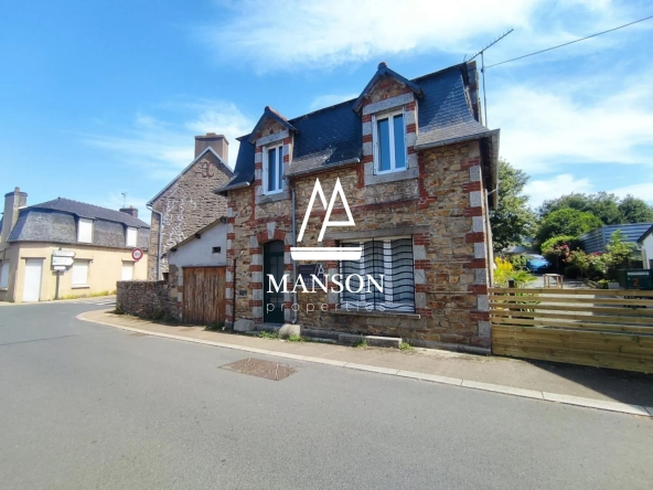 Maison à rénover de 88m² à Ploëzal, Côtes-d'Armor