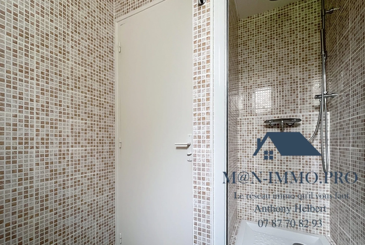 Appartement T3 rénové à vendre à Saint-Brieuc – 55,8 m² avec balcon et parking 