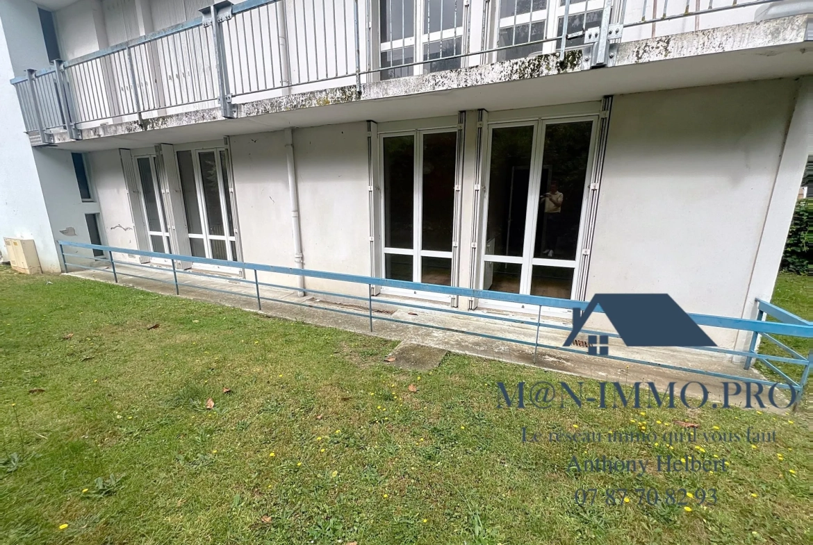Appartement T3 rénové à vendre à Saint-Brieuc – 55,8 m² avec balcon et parking 