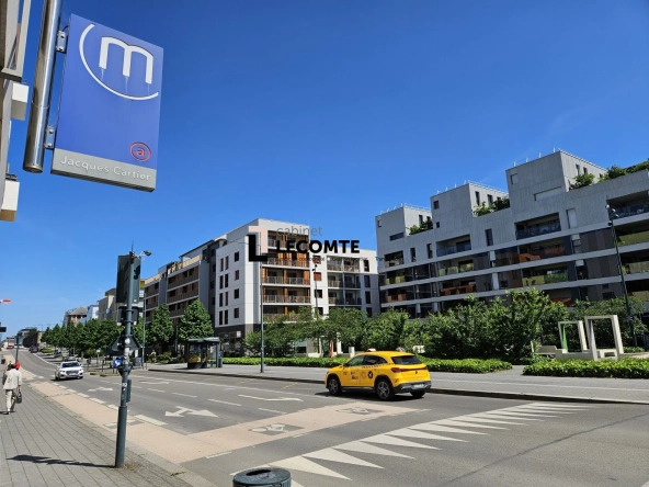 Place de parking sécurisée à Rennes, quartier Jacques Cartier, proche métro