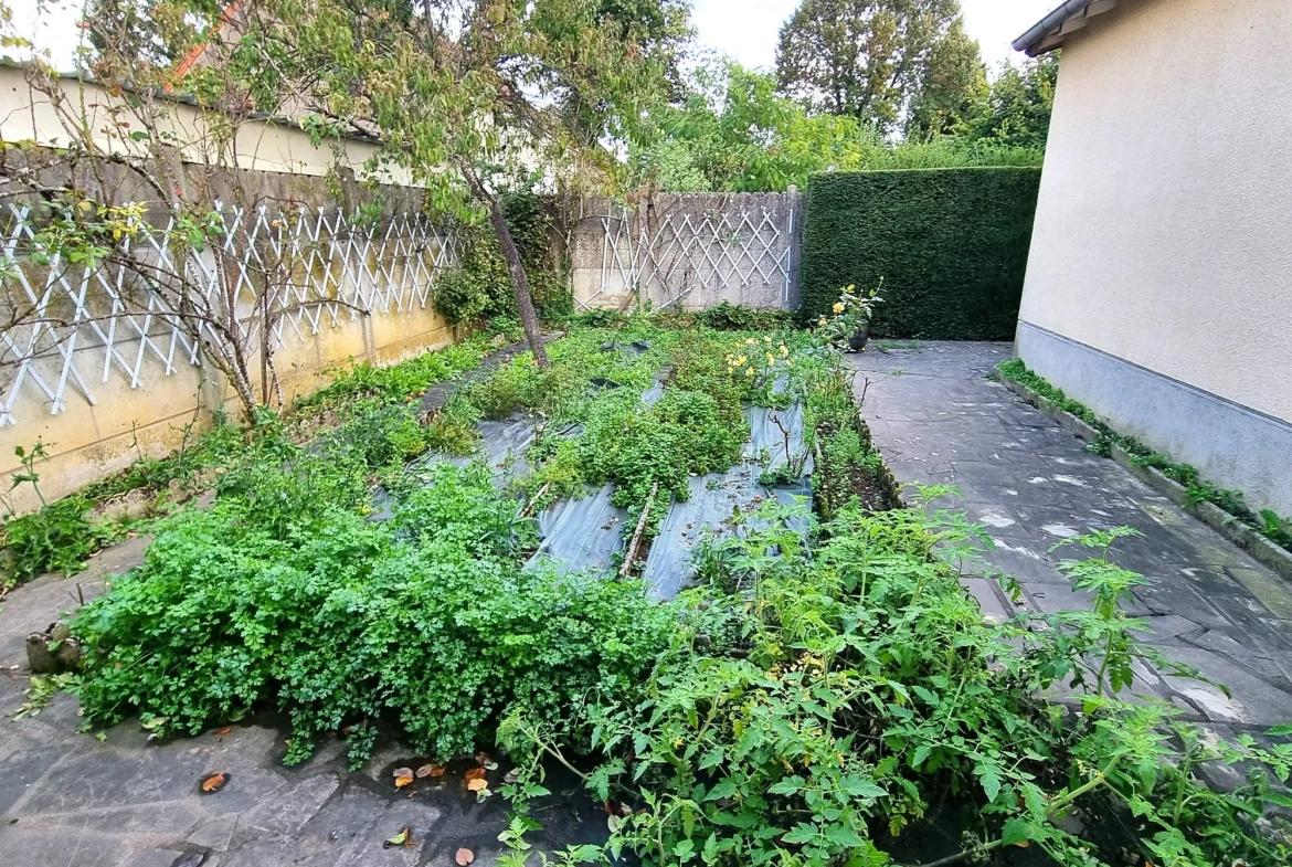 jardin sans vis à vis Maison à vendre à Saint-Denis-de-Jouhet avec jardin et garage 