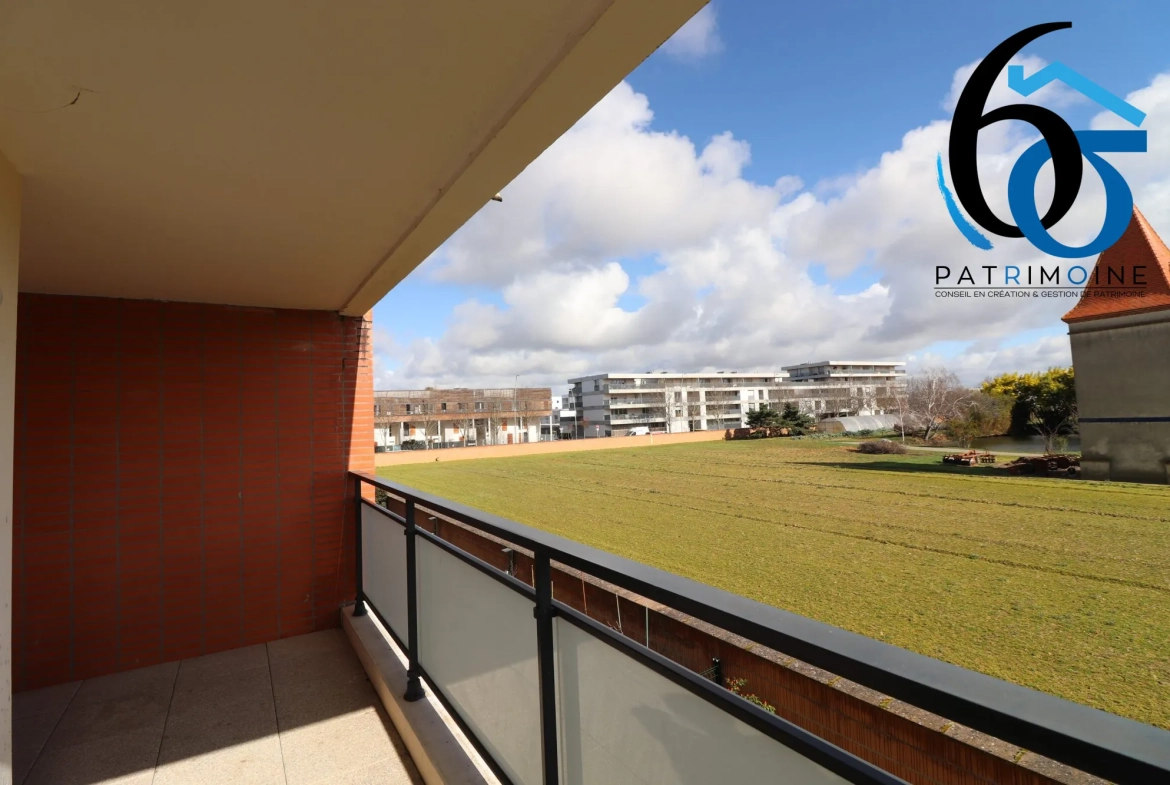 T2 à vendre à Blagnac avec terrasse et vue dégagée 
