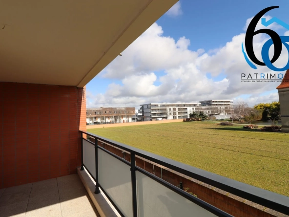 T2 à vendre à Blagnac avec terrasse et vue dégagée