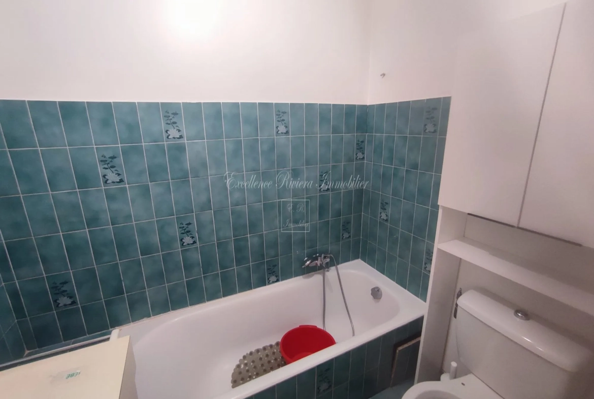 Studio à vendre à Le Cannet - idéal investissement ou premier achat 