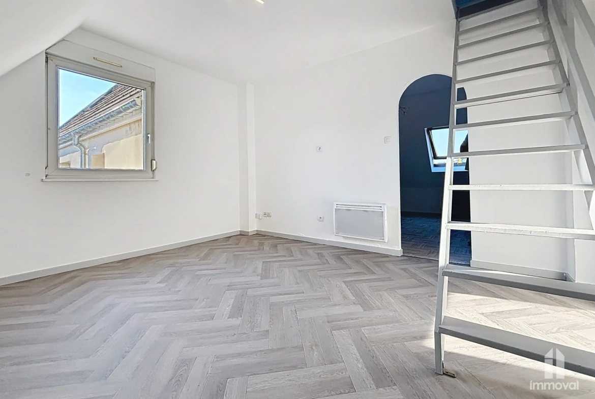 Appartement Duplex T3 à Wasselonne de 56,60 m² avec parking et cave 
