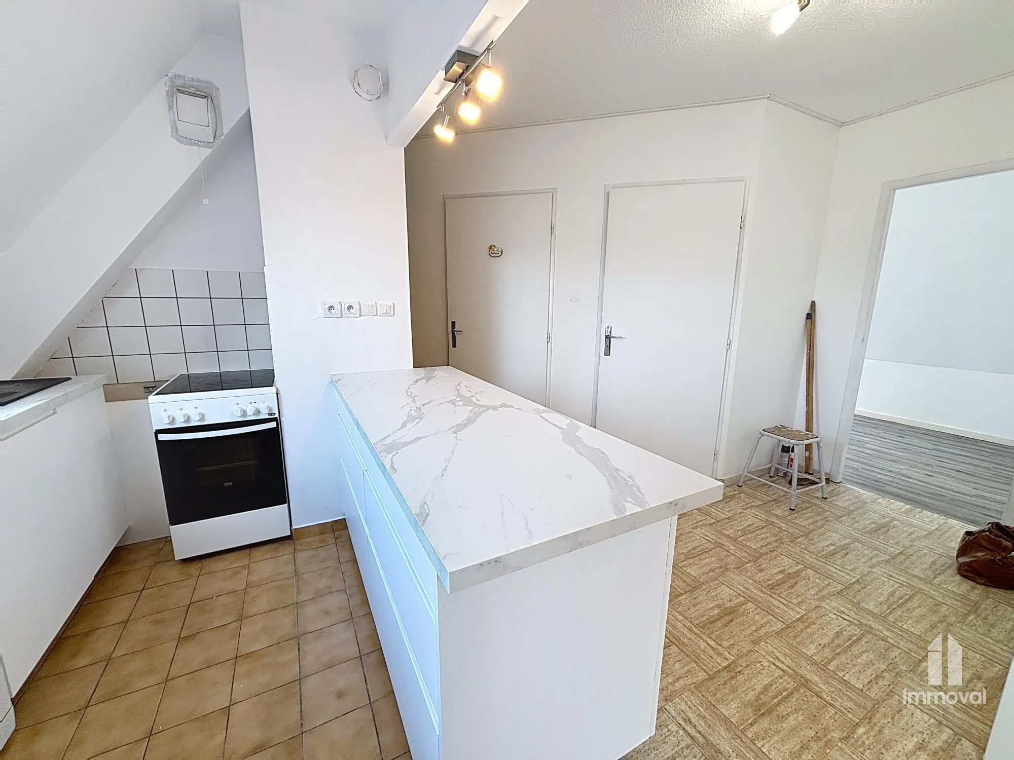 Appartement Duplex T3 à Wasselonne de 56,60 m² avec parking et cave 