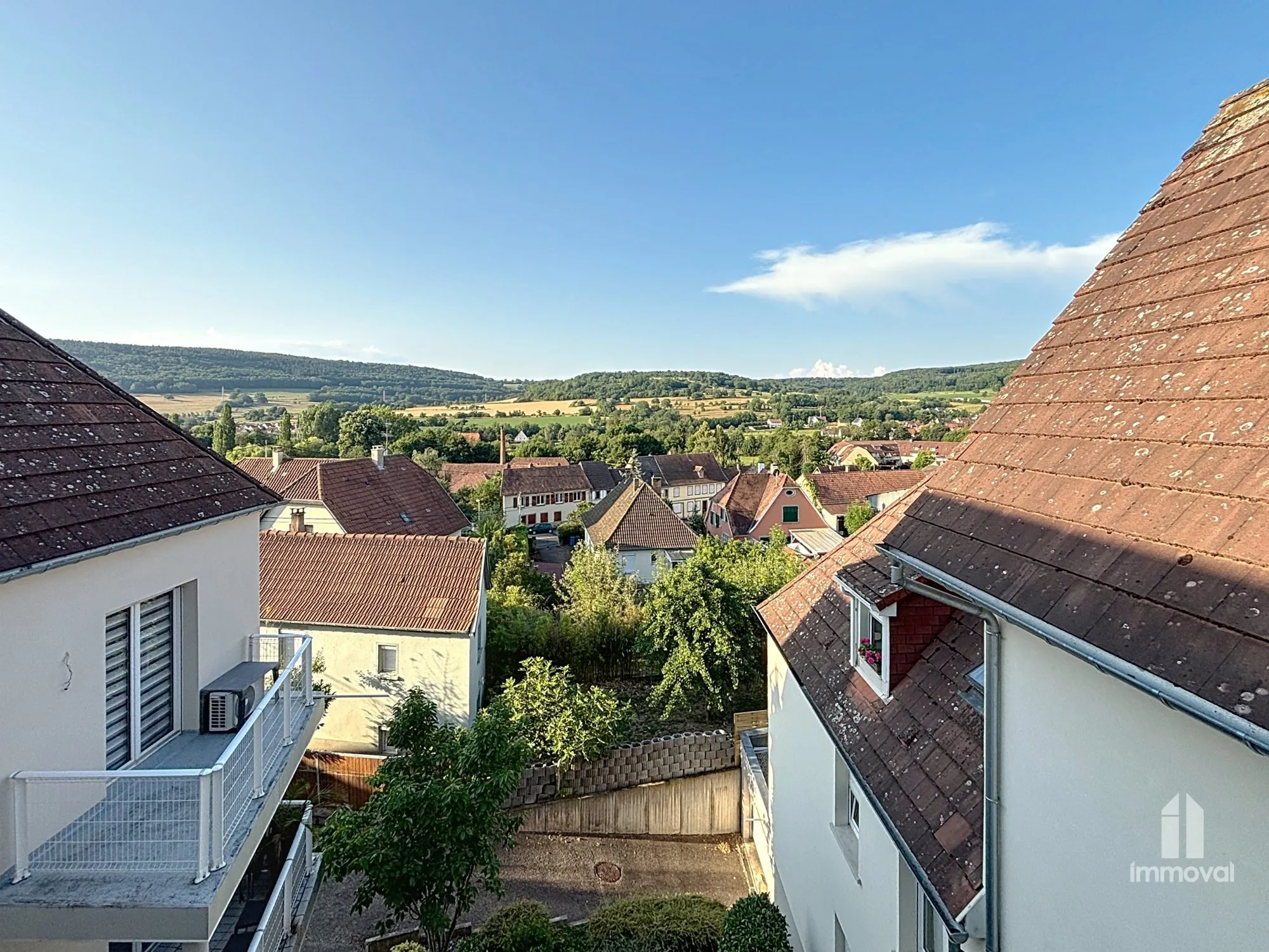Appartement Duplex T3 à Wasselonne de 56,60 m² avec parking et cave 