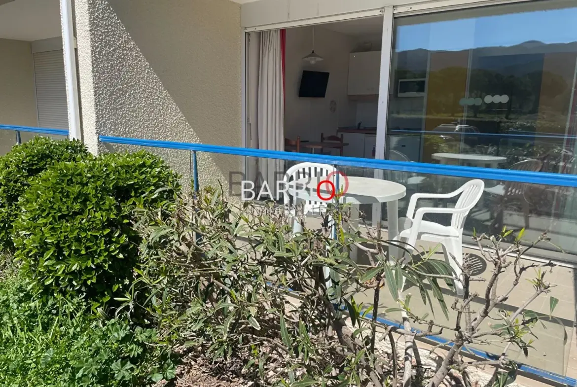 Appartement en port d'Argelès-sur-Mer avec vue, piscine et parking sécurisé 