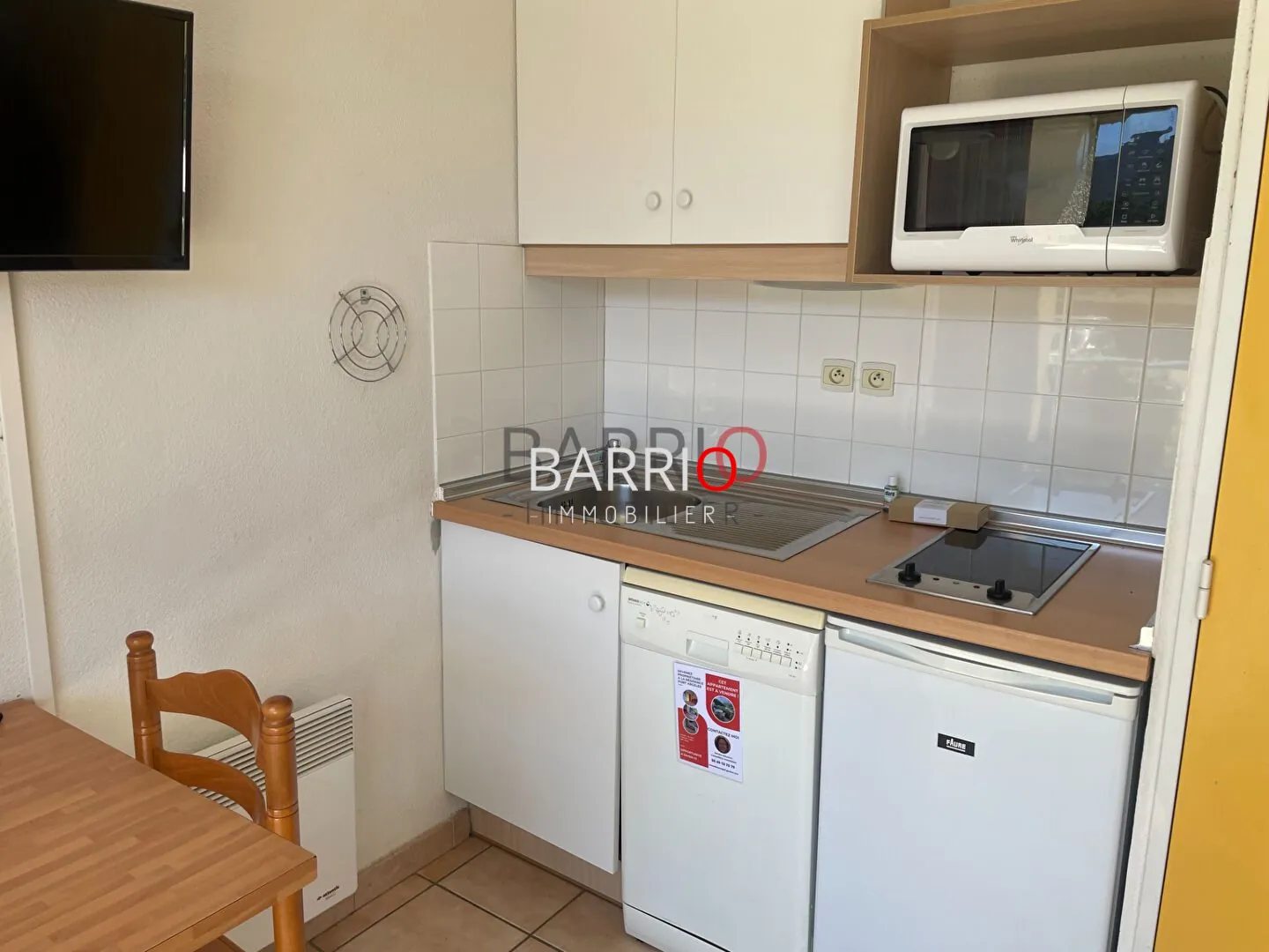 Appartement en port d'Argelès-sur-Mer avec vue, piscine et parking sécurisé 