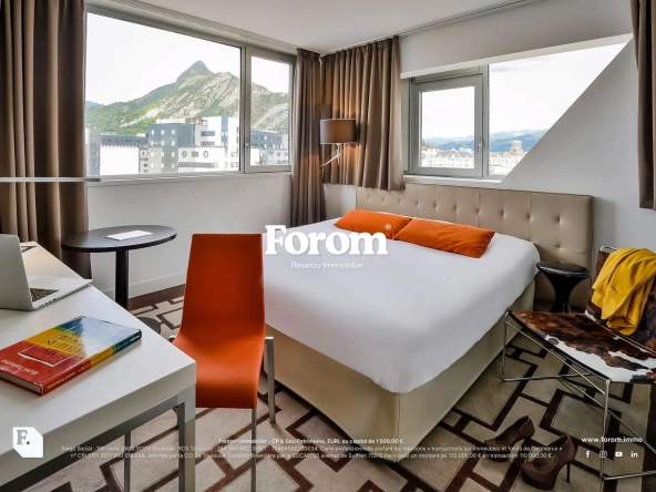 Appartement T1 à vendre à Grenoble avec gestion locative sécurisée et forte rentabilité