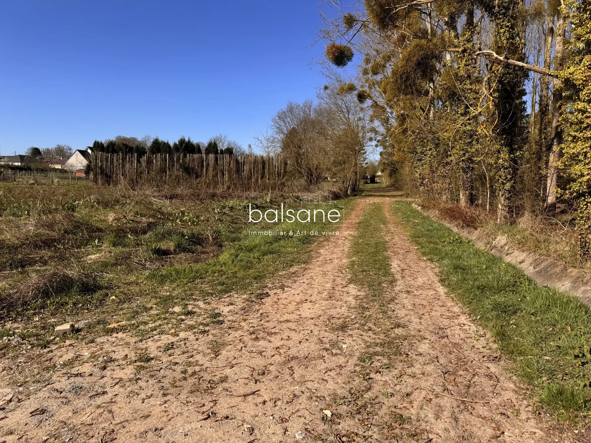 Terrain constructible de 1206 m² à Bourg-Achard, prêt à bâtir et viabilisé 