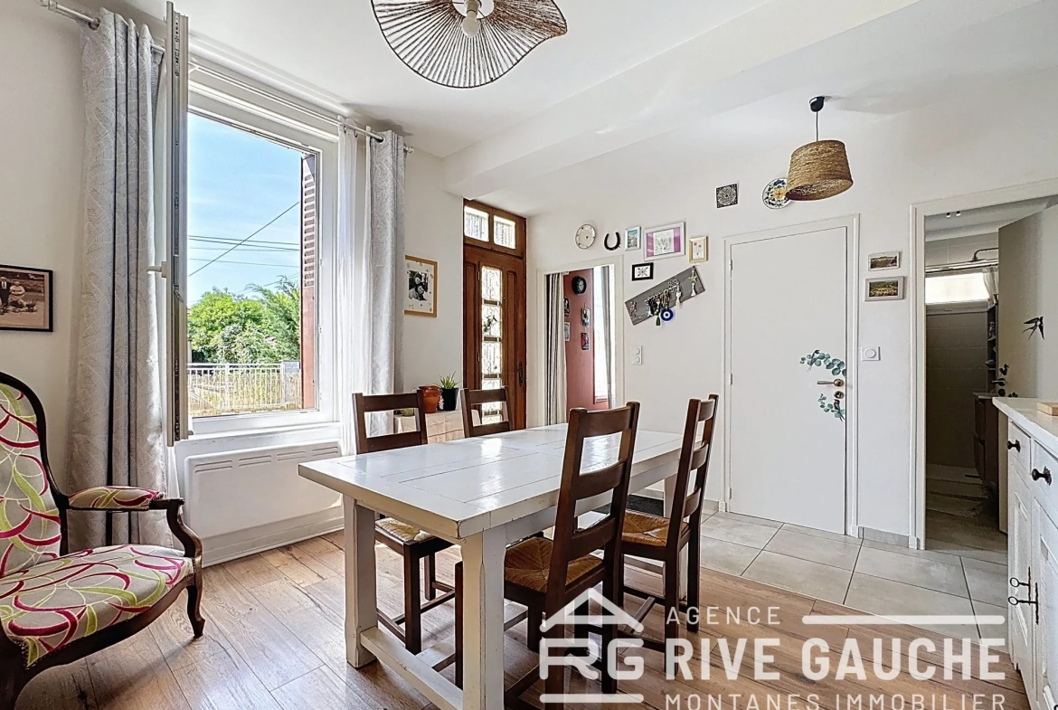 Maison rénovée de 54 m² à Saint-Rambert-d'Albon avec garage et jardin 