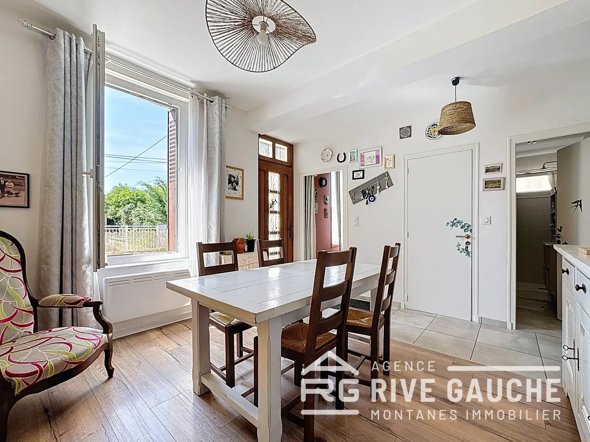 Maison rénovée de 54 m² à Saint-Rambert-d'Albon avec garage et jardin 