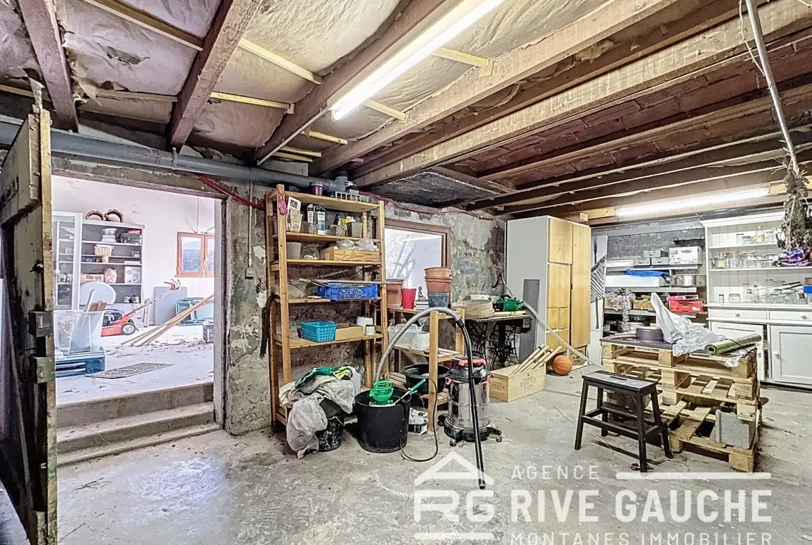 Maison rénovée de 54 m² à Saint-Rambert-d'Albon avec garage et jardin 