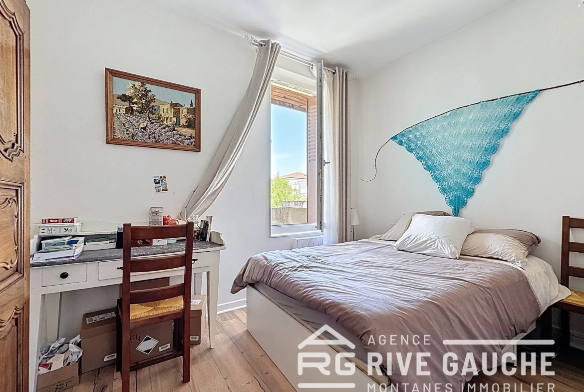 Maison rénovée de 54 m² à Saint-Rambert-d'Albon avec garage et jardin 