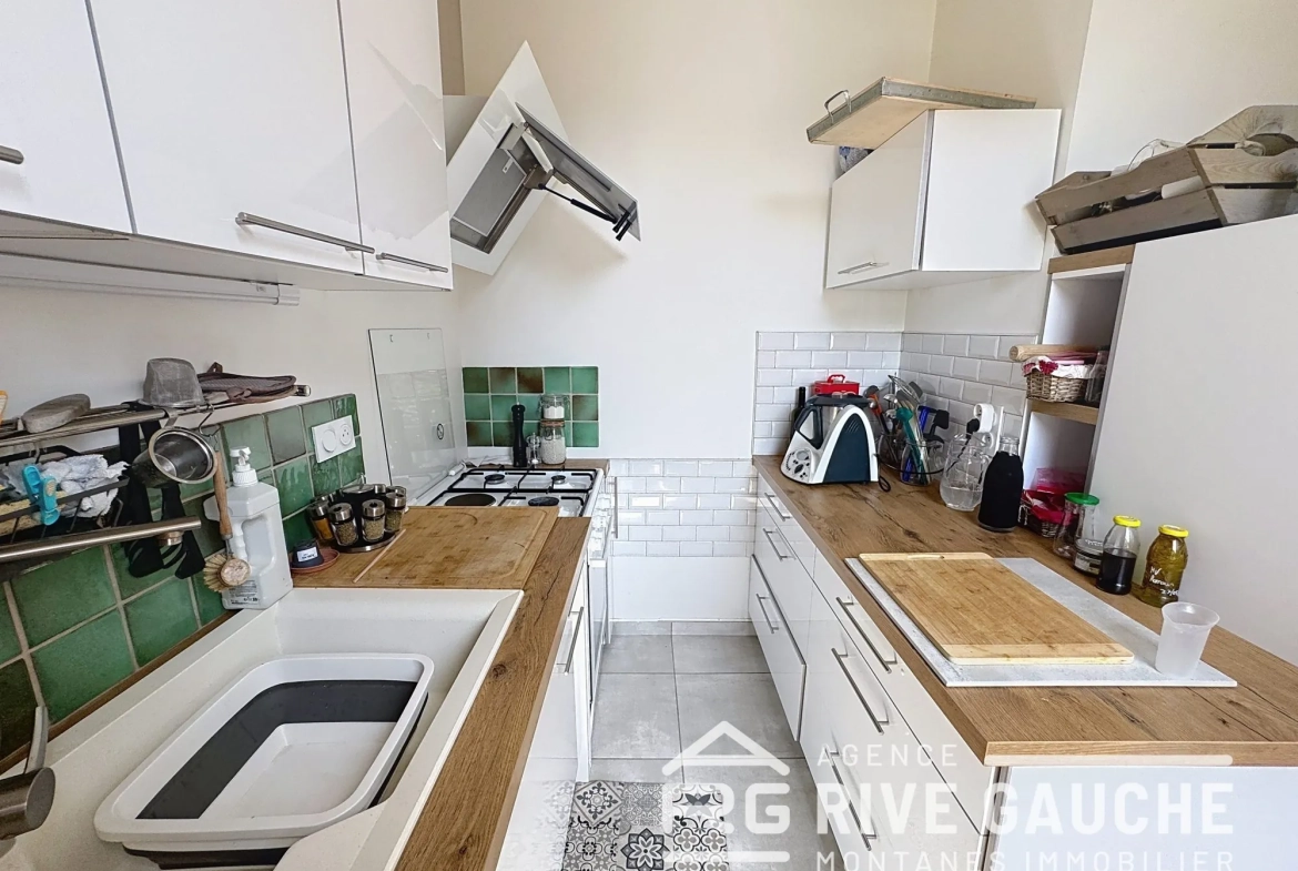Maison rénovée de 54 m² à Saint-Rambert-d'Albon avec garage et jardin 