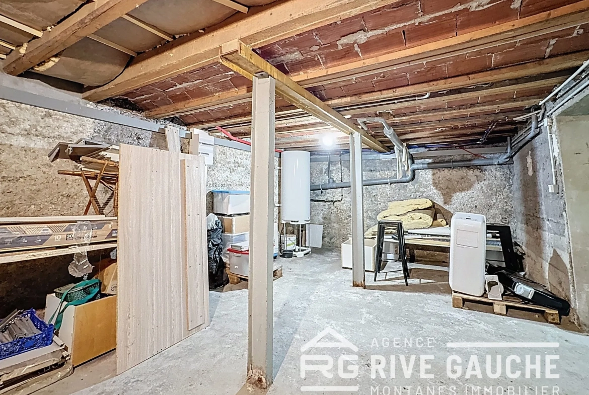 Maison rénovée de 54 m² à Saint-Rambert-d'Albon avec garage et jardin 