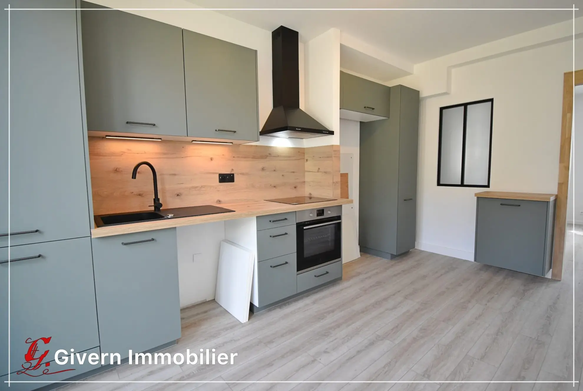 Appartement rénové avec jardin privé à Lorient-Lanester 