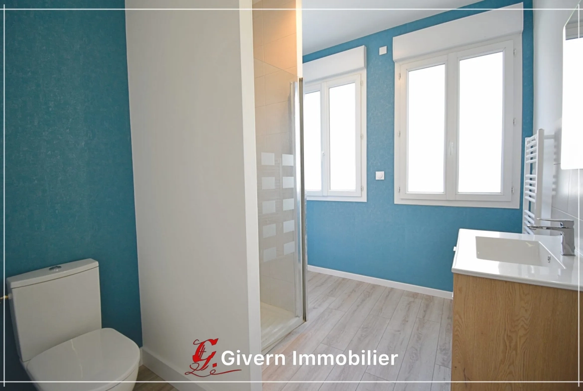 Appartement rénové avec jardin privé à Lorient-Lanester 