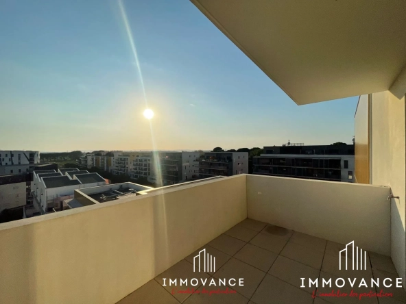 Studio de 25,64 m² avec terrasse à Montpellier dans le secteur des Grisettes