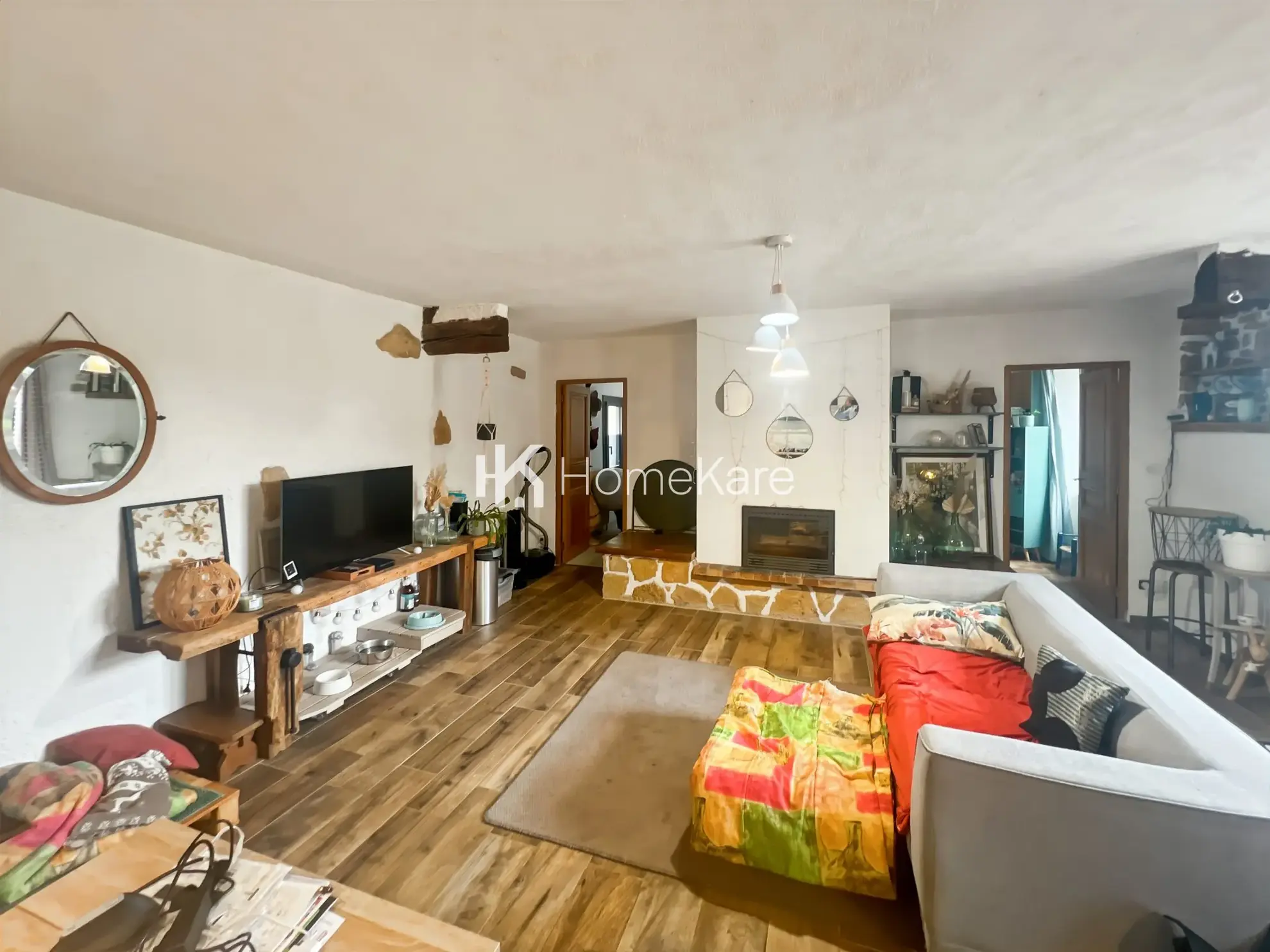 Maison à vendre à Saint-Marcet avec terrain de 3500 m², cadre naturel et travaux récents 