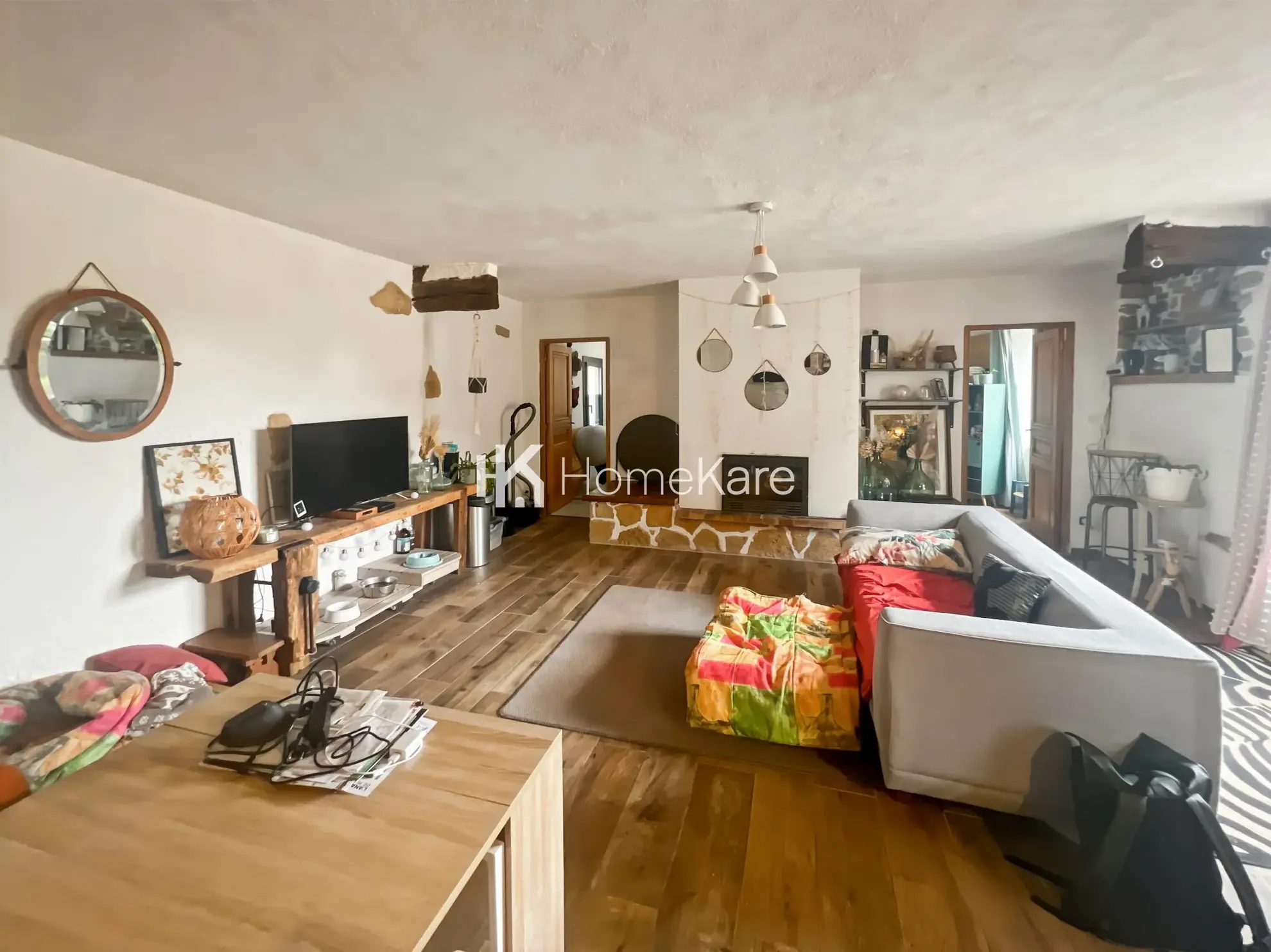 Maison à vendre à Saint-Marcet avec terrain de 3500 m², cadre naturel et travaux récents 