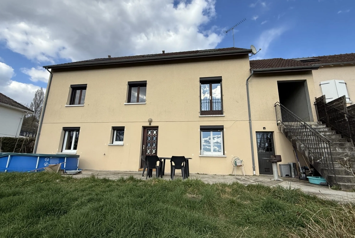 Immeuble de rapport à Gien avec deux logements loués et un appartement vacant 