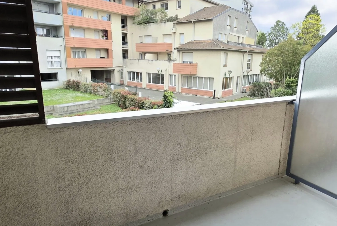 Studio à vendre à Toulouse Jolimont – 25 m² avec balcon et proximité des transports 