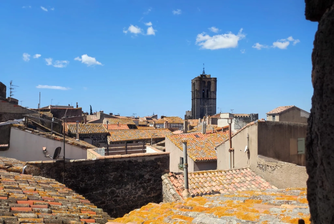 À vendre appartement T4 duplex de 79,84 m² avec terrasse à Agde 