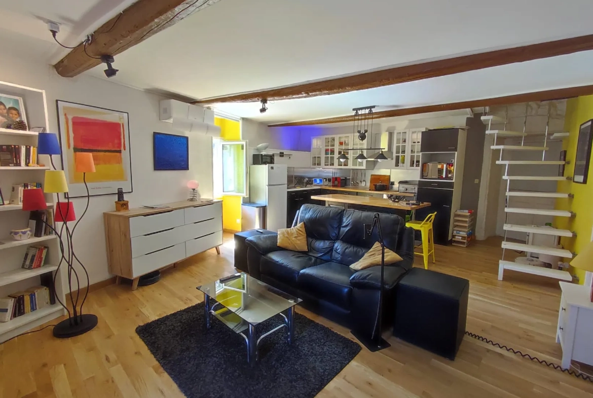 À vendre appartement T4 duplex de 79,84 m² avec terrasse à Agde 