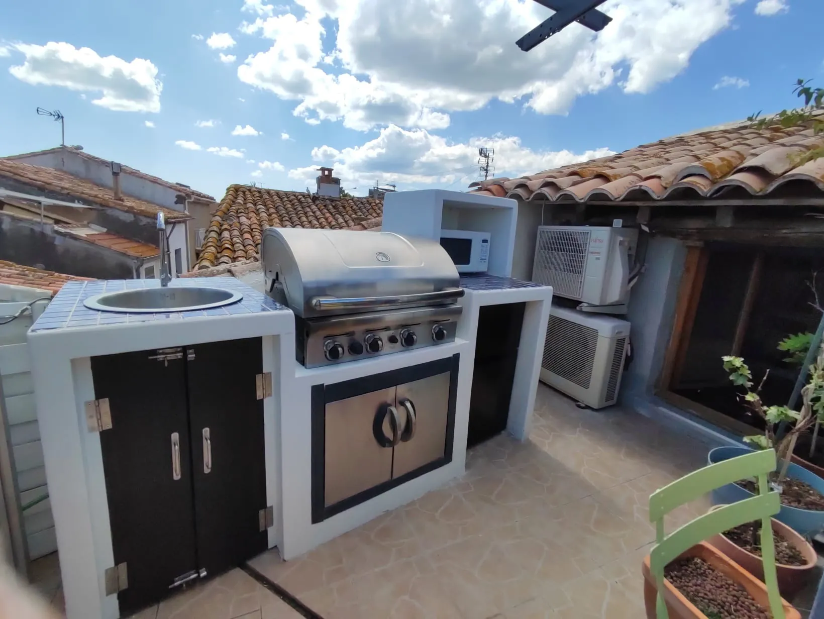 À vendre appartement T4 duplex de 79,84 m² avec terrasse à Agde 