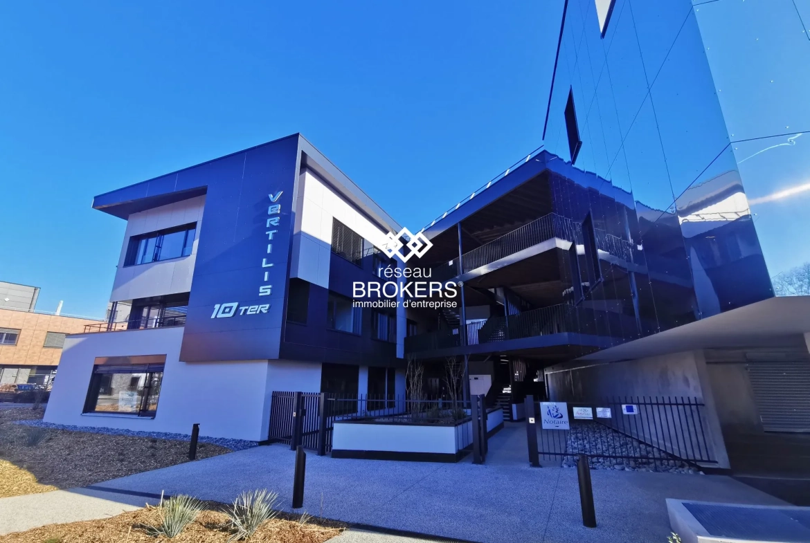Location de bureaux modernes avec parking à Thonon-les-Bains 