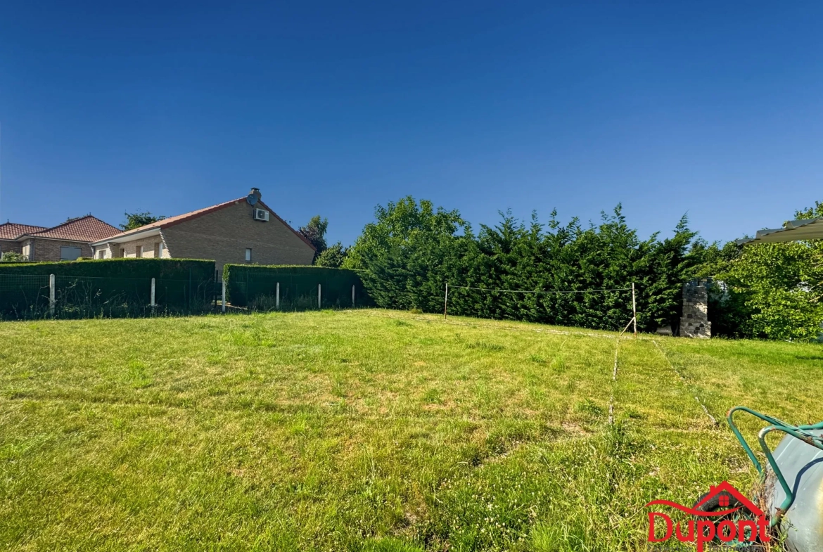 Terrain à vendre à Raillencourt – 460 m² dans un environnement calme et proche de toutes commodités 