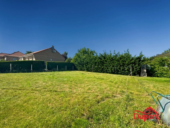 Terrain à vendre à Raillencourt – 460 m² dans un environnement calme et proche de toutes commodités
