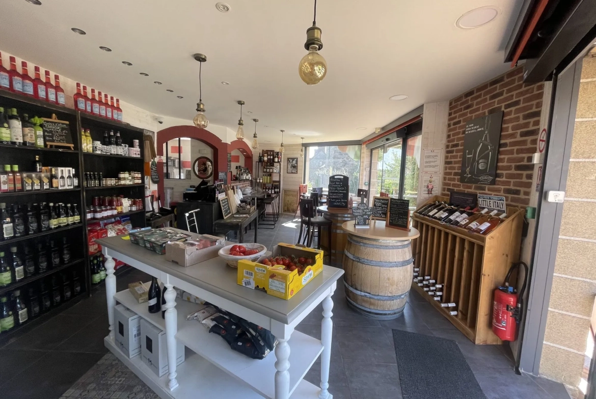 Fonds de commerce d'épicerie italienne à Langueux - Emplacement privilégié 