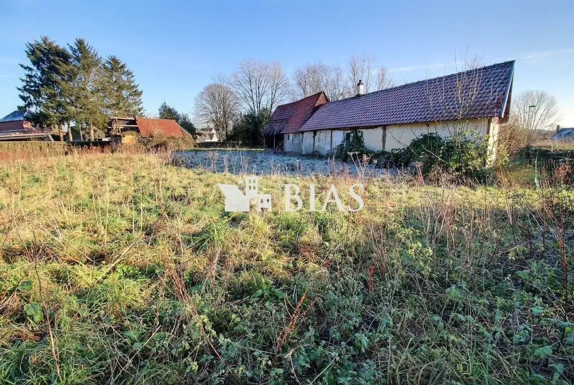 Ancien manoir avec parcelle constructible à Vieux-Manoir près de Rouen 
